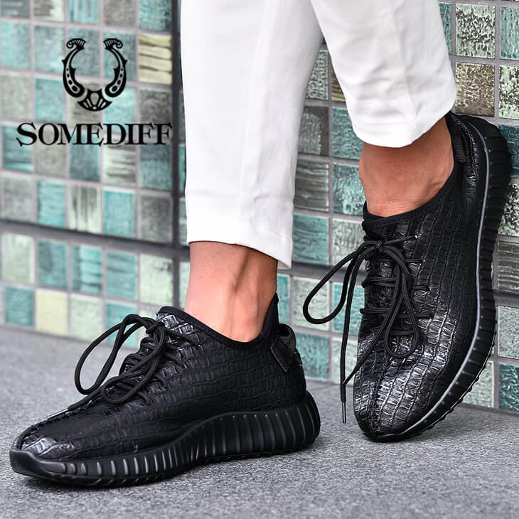 クロコスニーカー