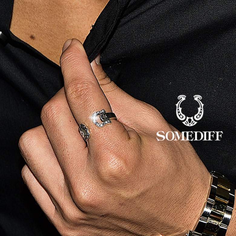 【SOMEDIFF】フリーリング(ホースシュー)