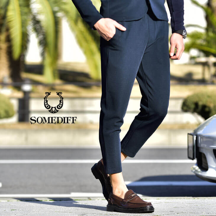 アンクルスラックスパンツ