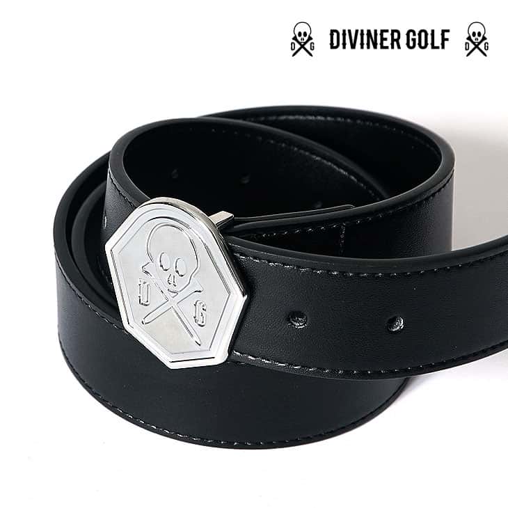 【DIVINER GOLF】スカルアイコンバックルベルト