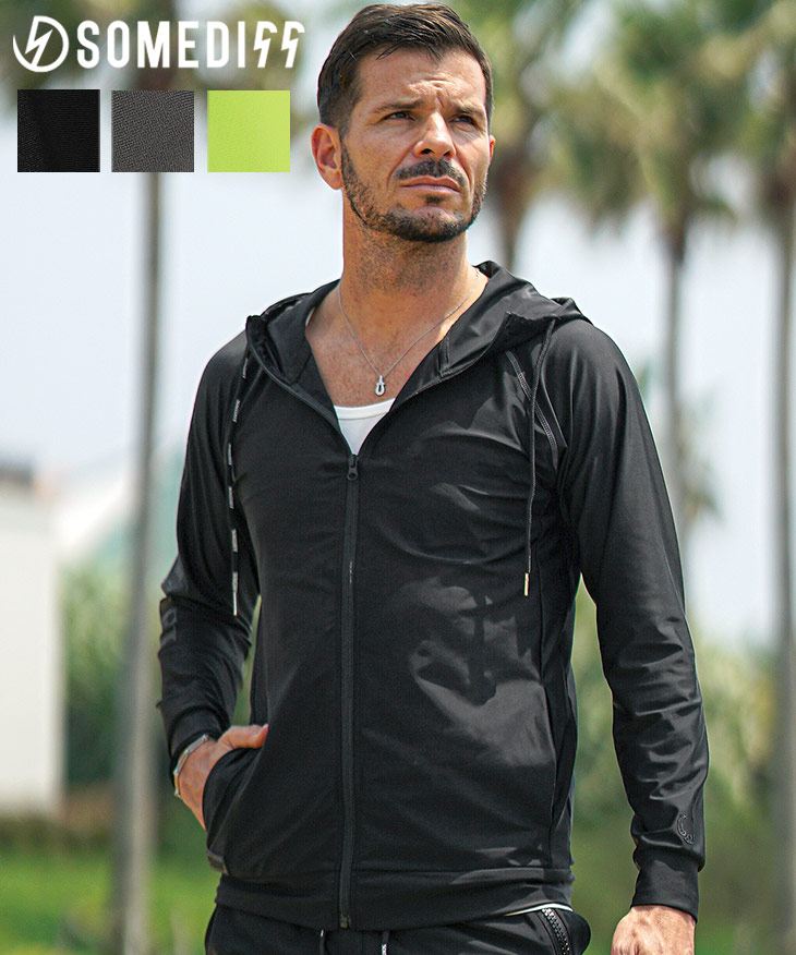 コンプレッションフルジップパーカー(ssm6996a)