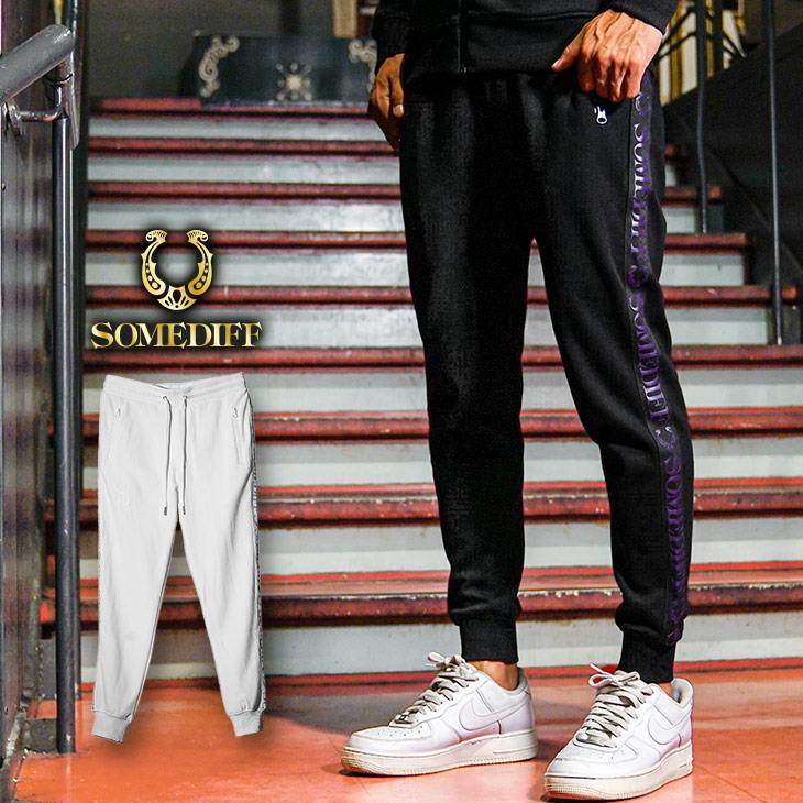 T/Cポンチロゴニットテープジョガーパンツ(ssn7226a)