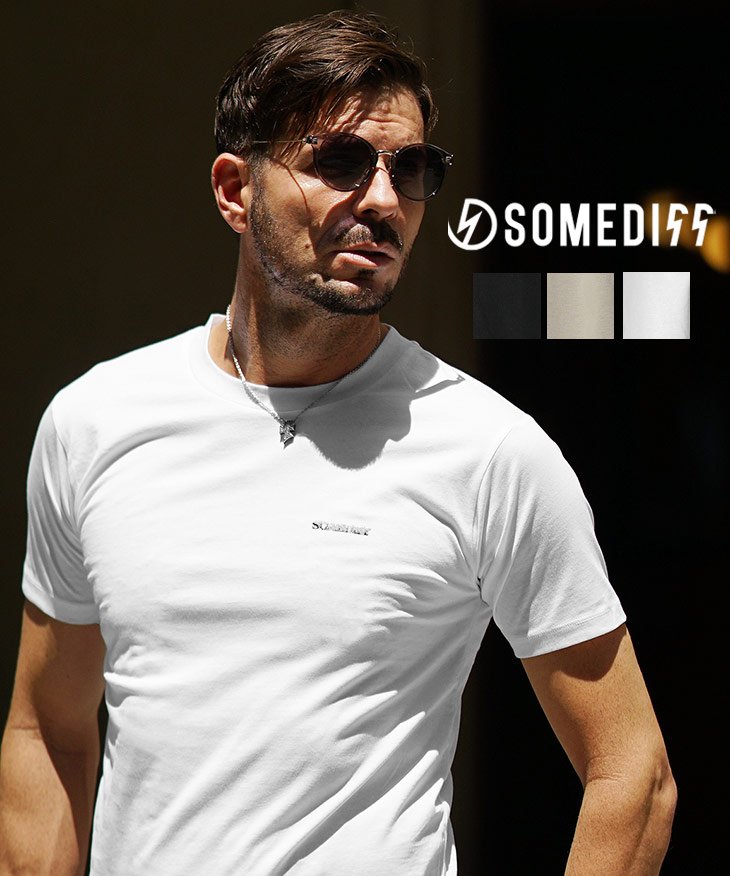 ゴールドロゴラグジュアリー半袖カットソー