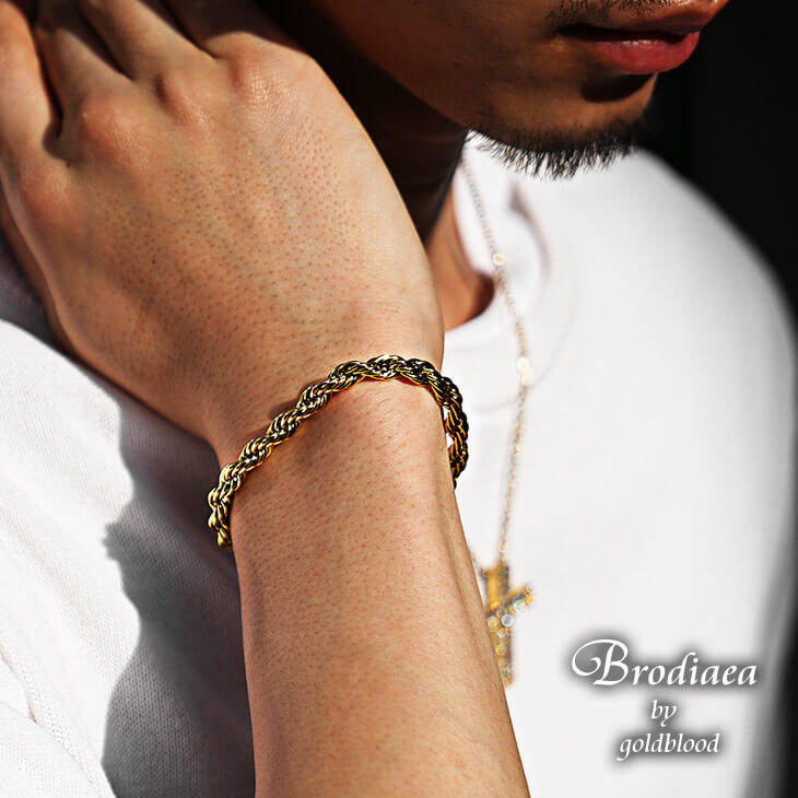 スクリューチェーンブレスレット