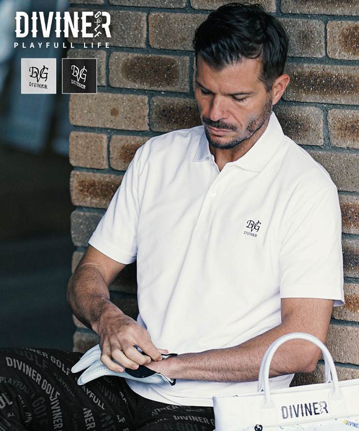【DIVINER GOLF】DVGワンポイントポロシャツ