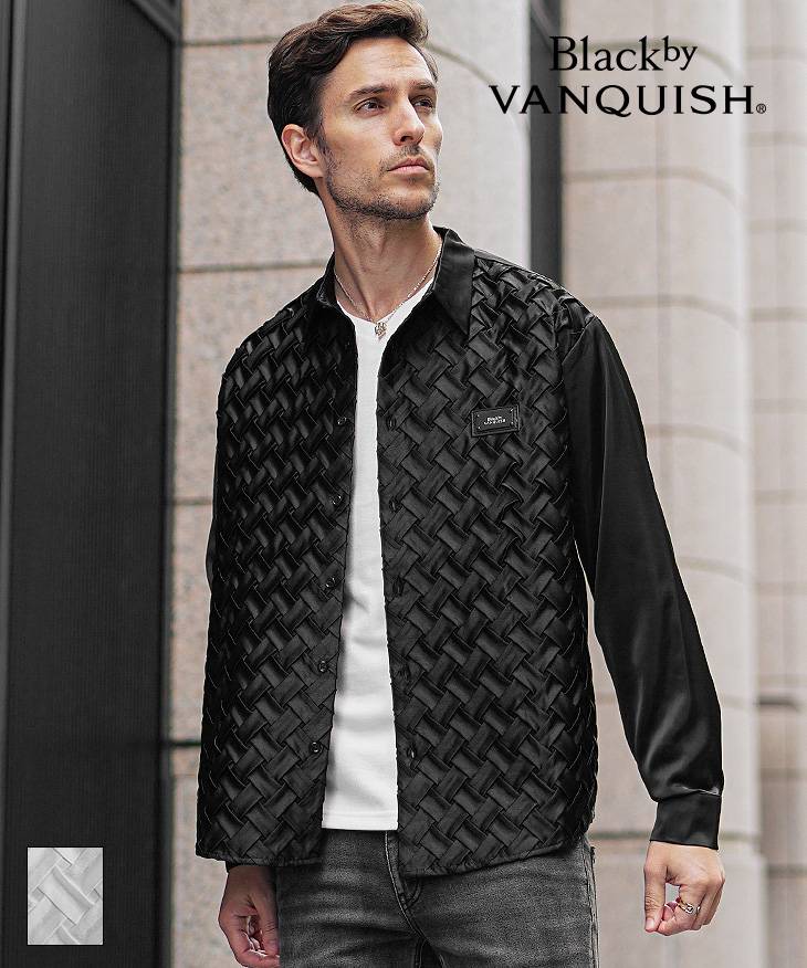 BlackbyVANQUISH立体シャツ