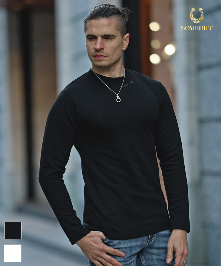 SMDFラインストーンプレミアムロングTシャツ