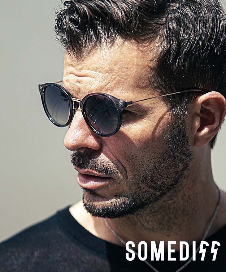 コンビボストン型サングラス