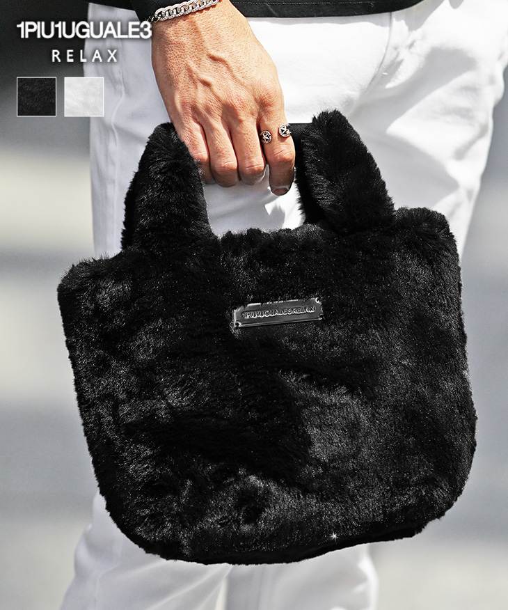 ロゴプレートファーミニトートバッグ