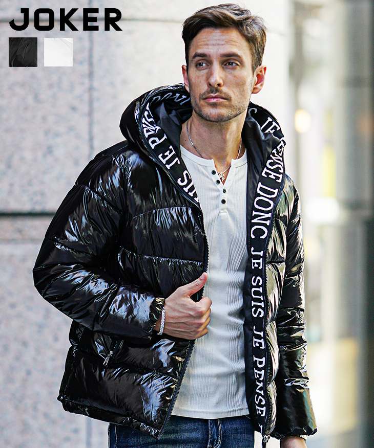 ロゴテープブルゾン