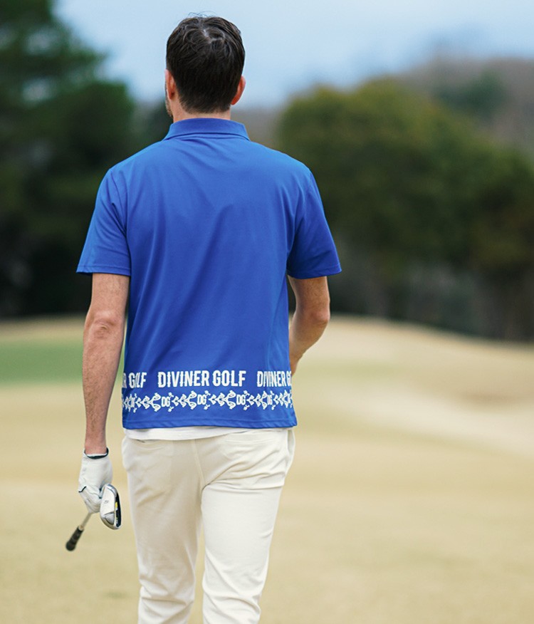 裾ループロゴポロシャツ_コーデ3