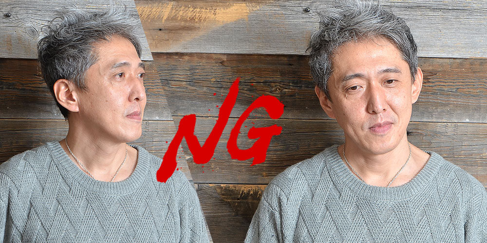 【NG画像髪型/服決めてるけど、hairノーセットで損してるコーデ】	