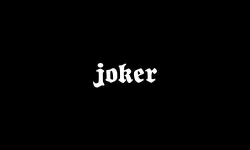 jokerロゴ