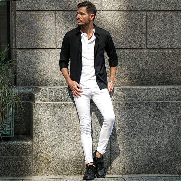 モノトーンコーデ