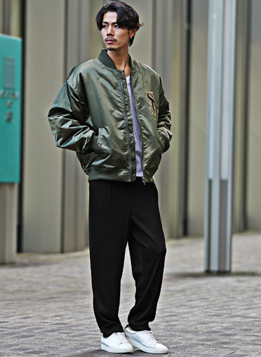 ビッグシルエットを活用したコーデ