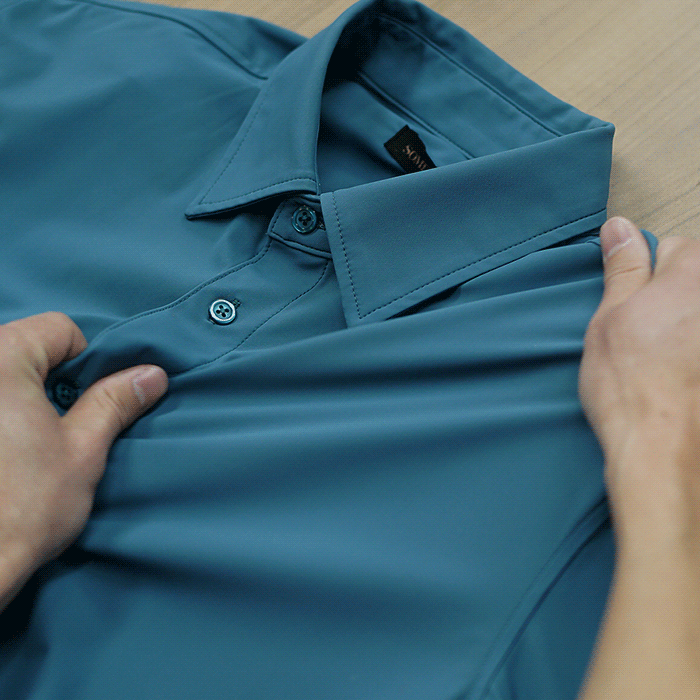 伸縮性に溢れた生地感