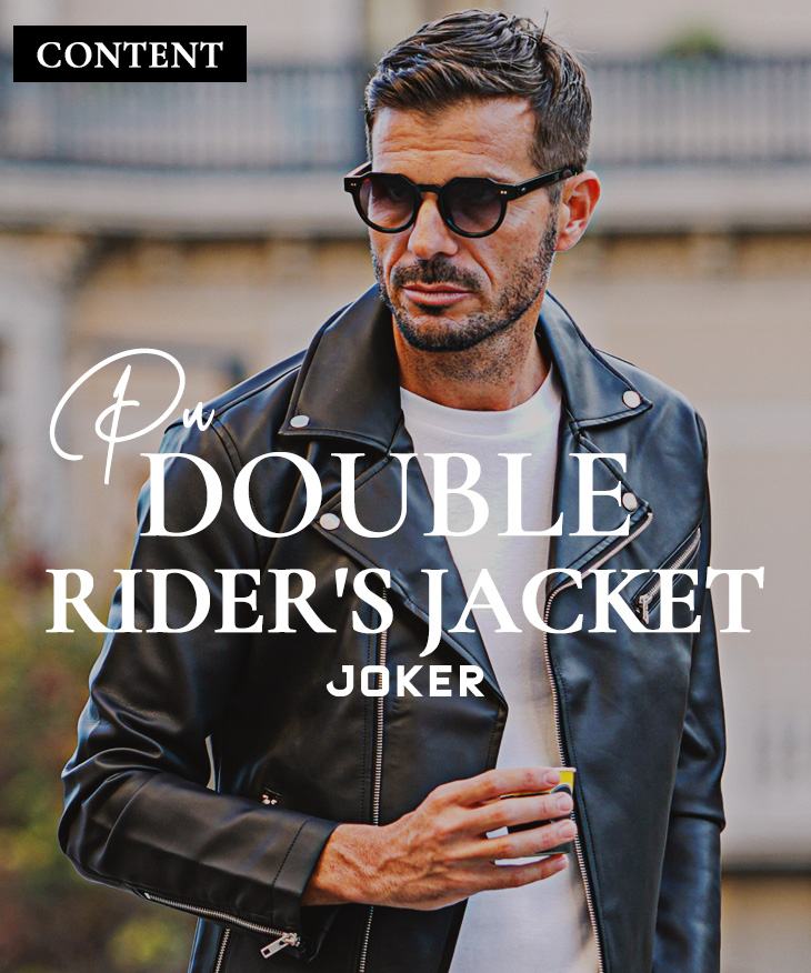 SOMEDIFF PUレザージャケット