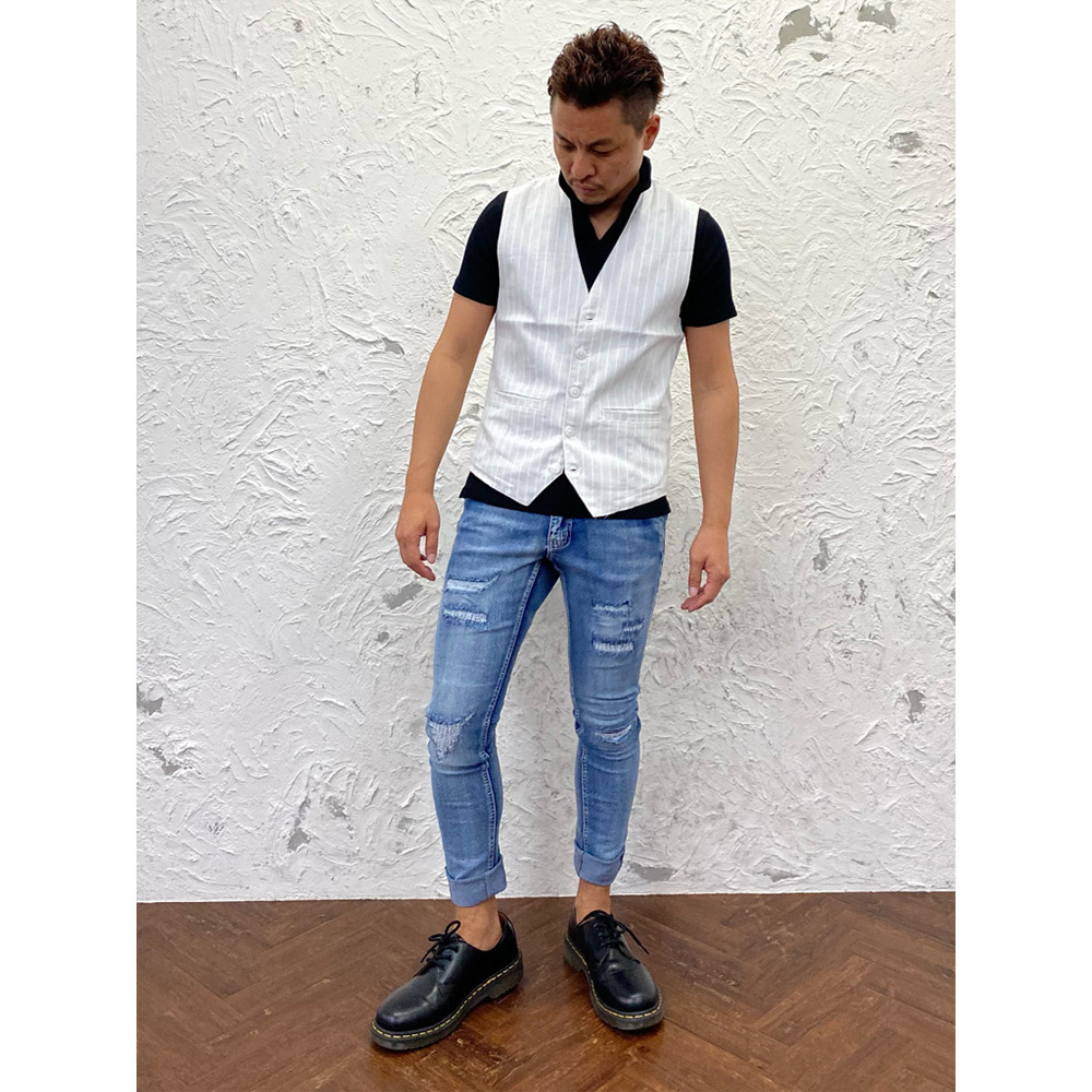 ポロシャツOKコーデ2