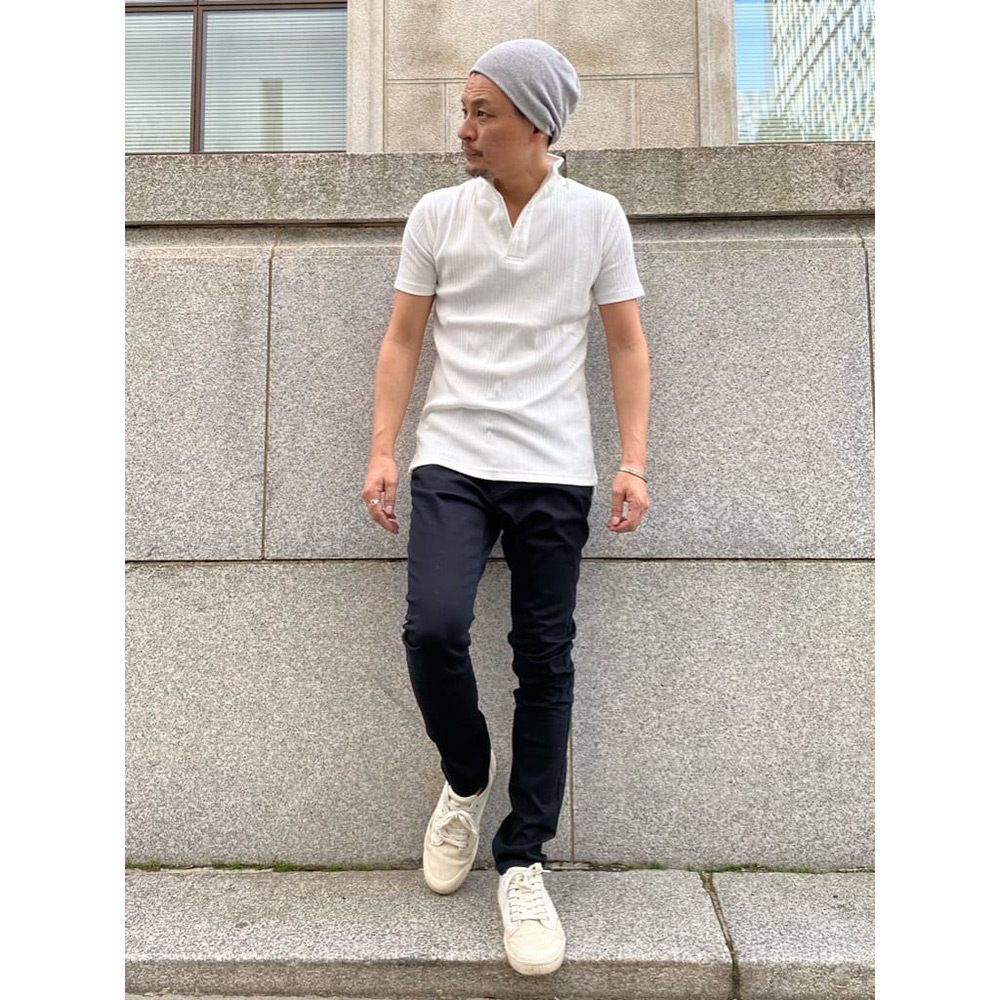 ポロシャツOKコーデ3