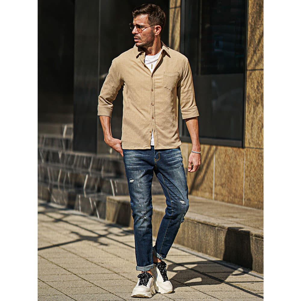 イケオジファッション春コーデ