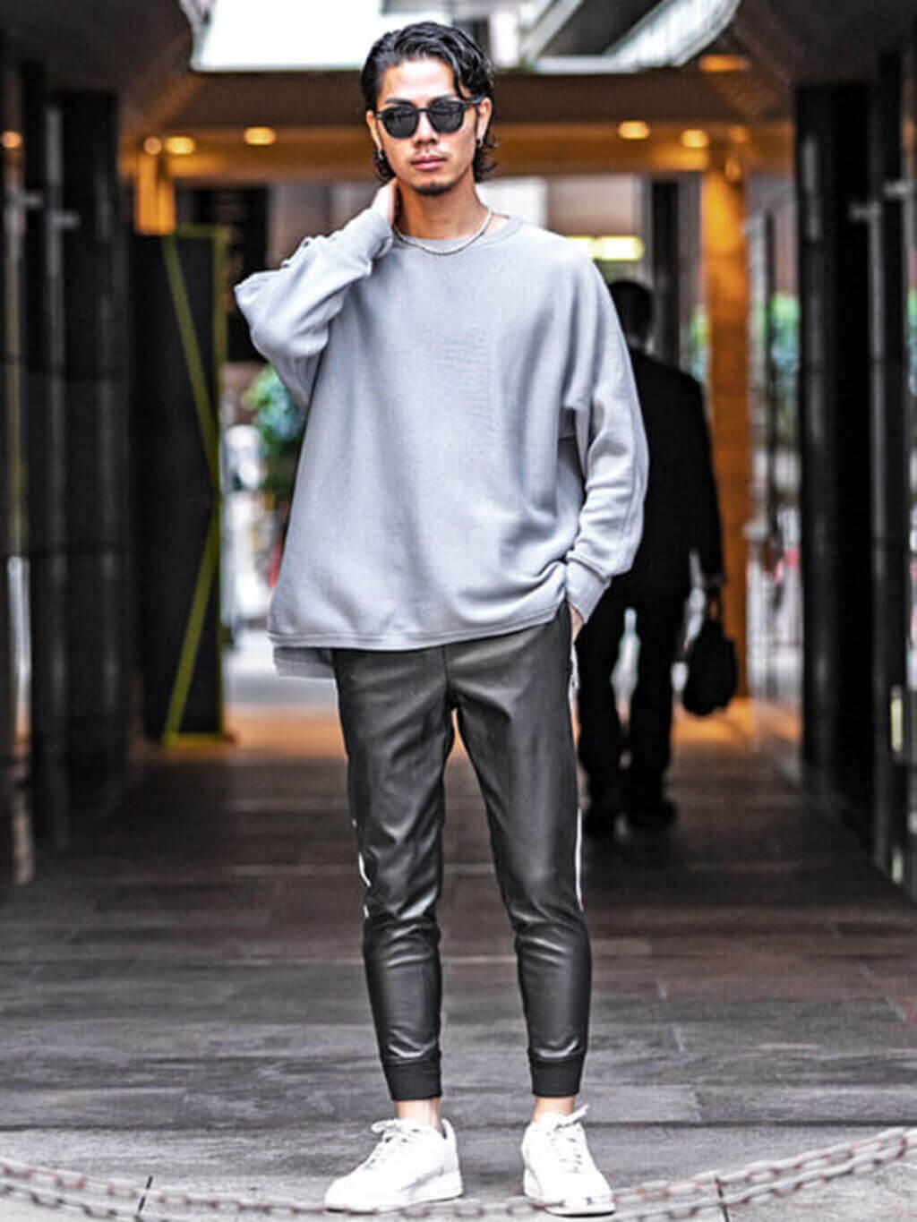 ゆったりとしたサイズ感がトレンド