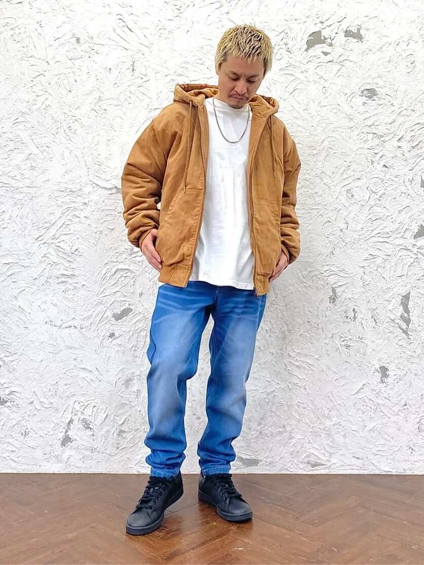 コーデュロイブルゾン