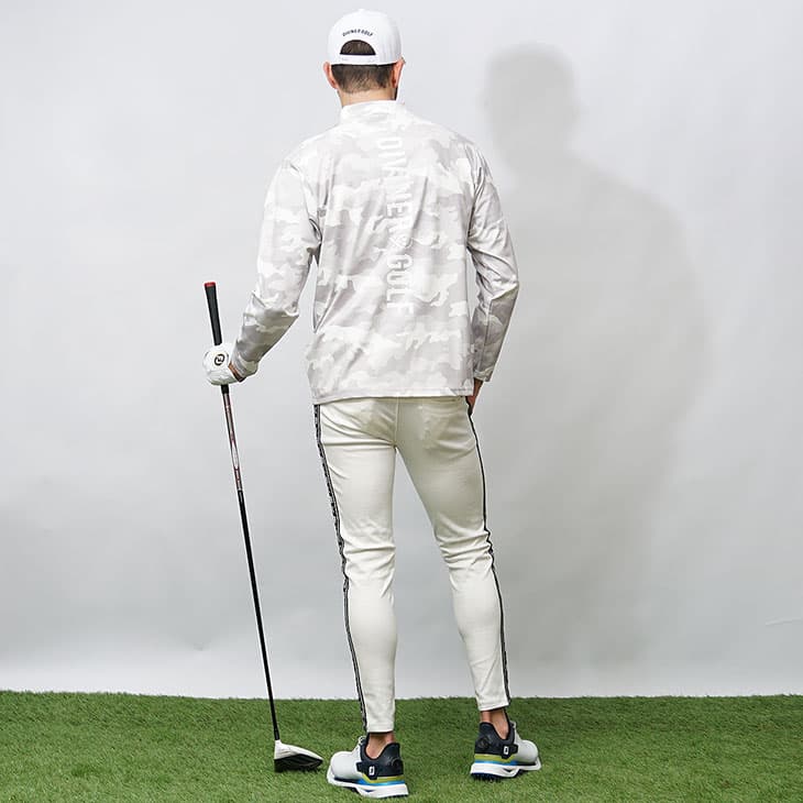 「オールホワイト」で洒落コーデ