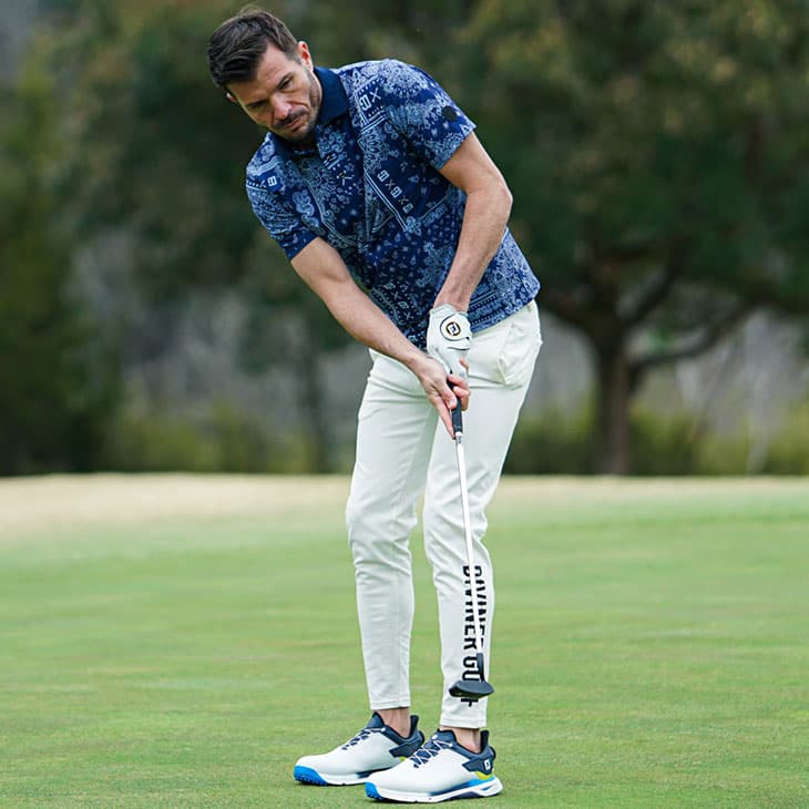 ポロシャツコーデ