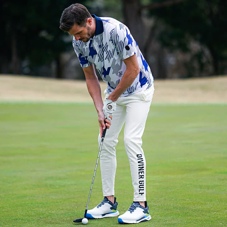 ポロシャツコーデ