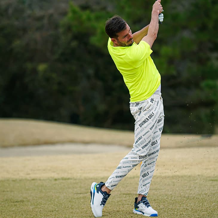 ポロシャツコーデ