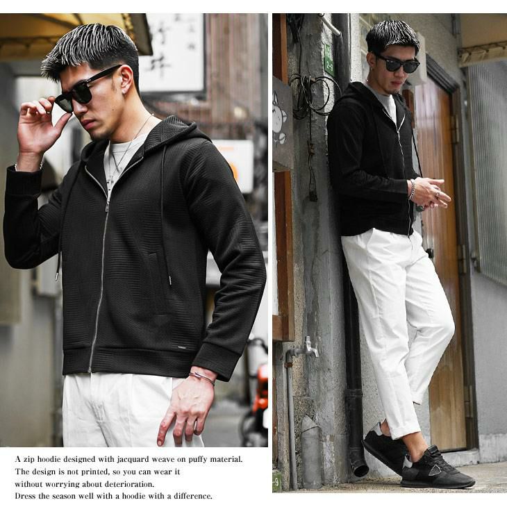 フクレジャガードZIPパーカー