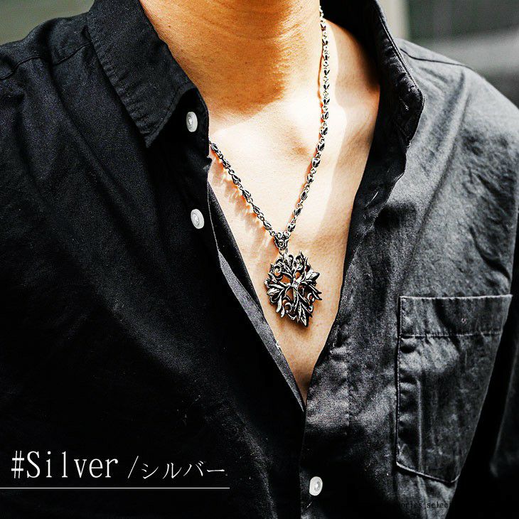 バーンフレアクロスネックレス