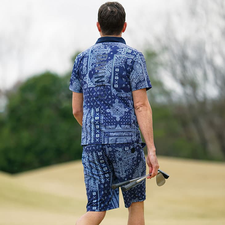 セットアップで視線を独占する夏のメンズゴルフコーデ