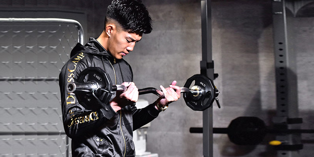 セットアップで筋トレ