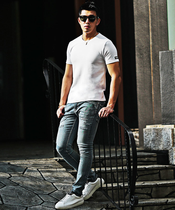 タイトなコーデ