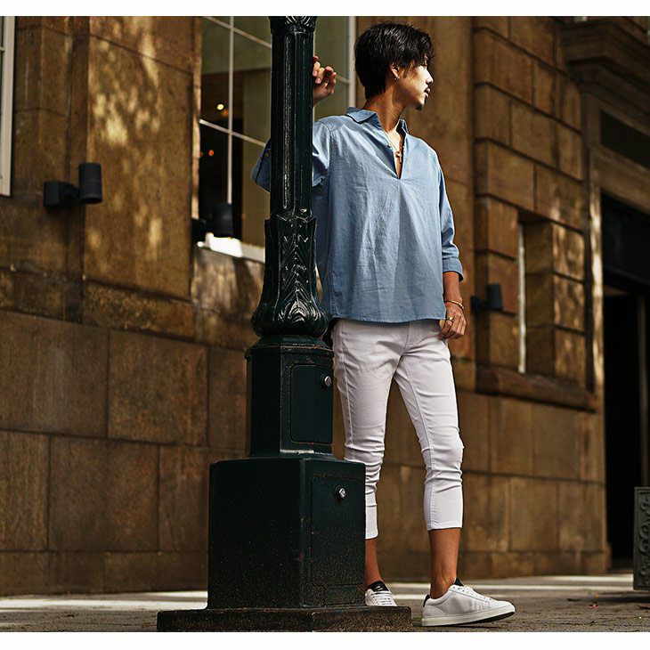 シャレ感漂う脱・やりらふぃーコーデ