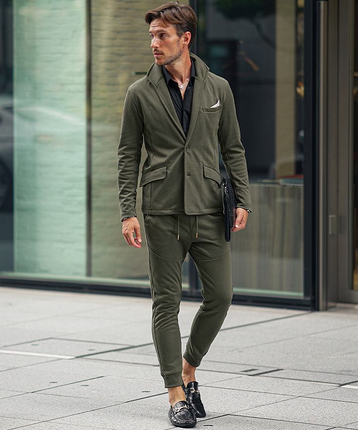 秋色が映えるイケオジのための脱・やりらふぃーコーデ