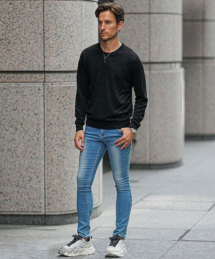 定番の中にも変化を魅せる脱・やりらふぃーコーデ