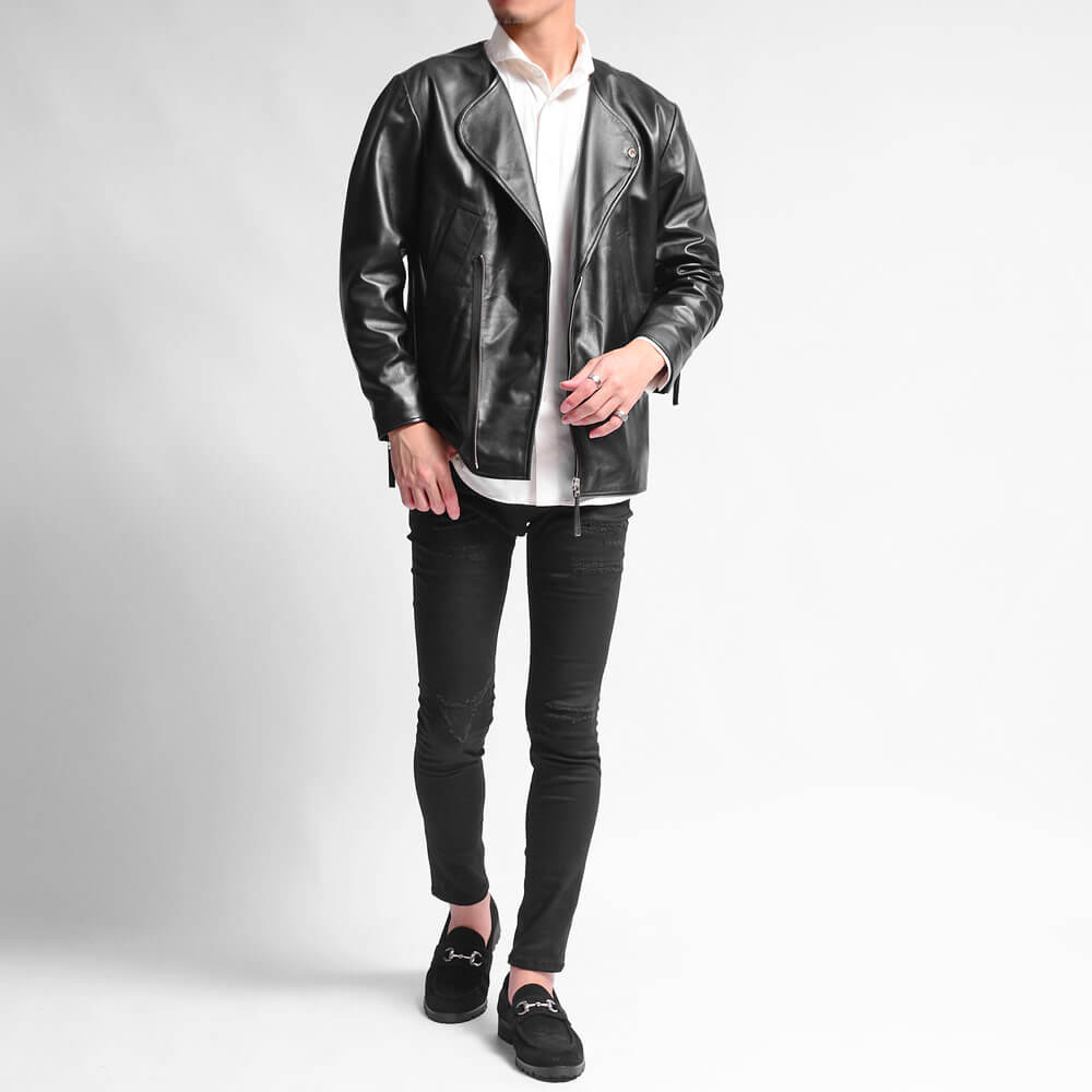 白シャツコーデ3