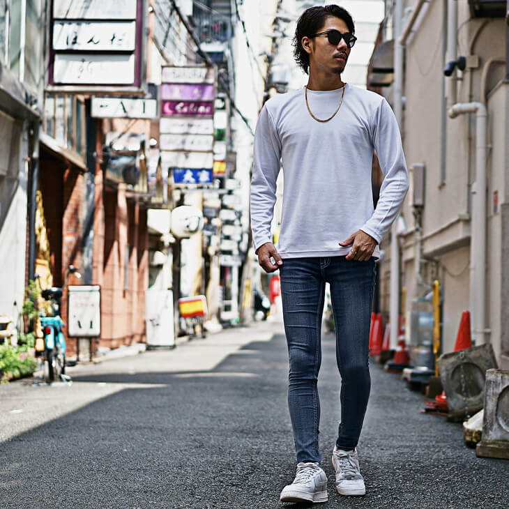 美シルエットコーデ