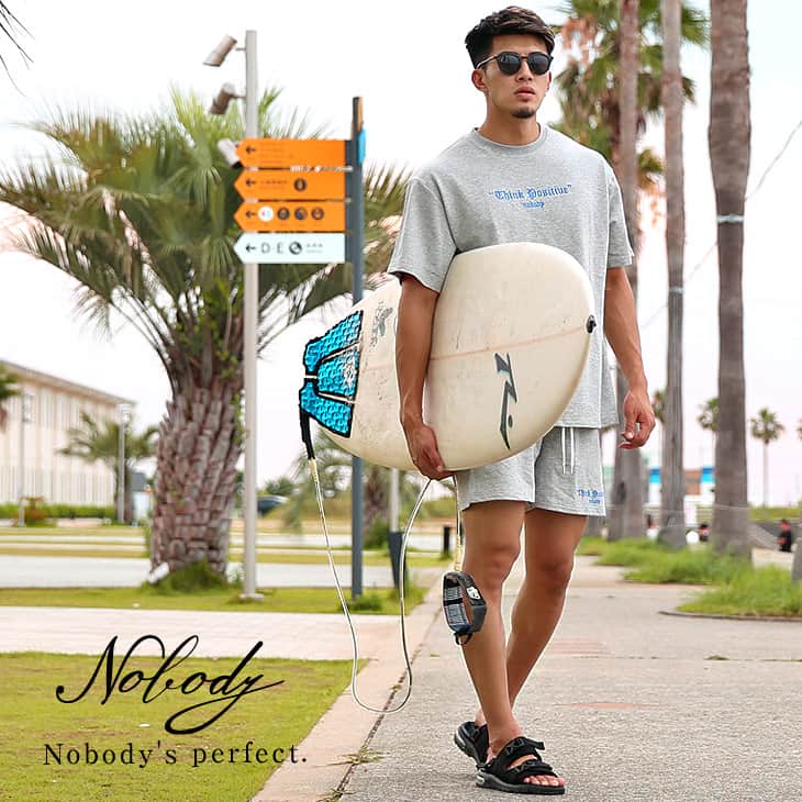 刺繍ロゴTセットアップ