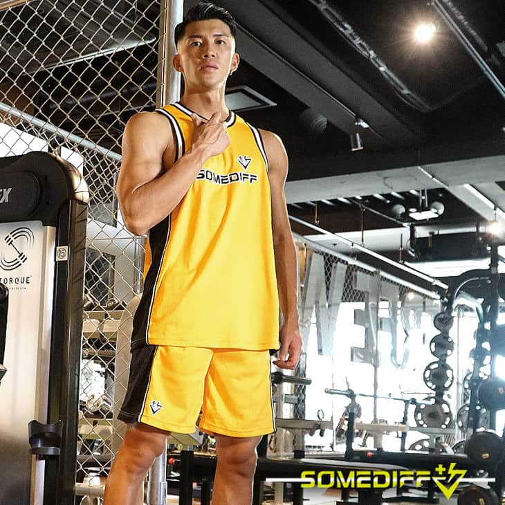 バスケタンクトップ(SDP)+ハーフパンツ