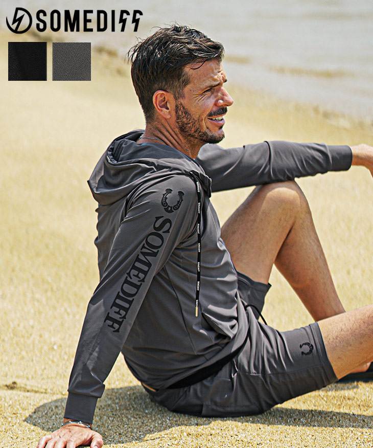 コンプレッションフルジップパーカー+ショーツ(ssm6996a)