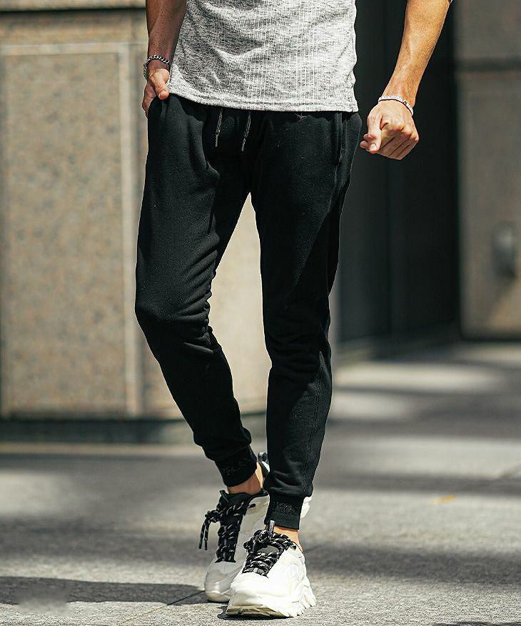 ジョガーパンツで気を付けたい2原則目「丈感」