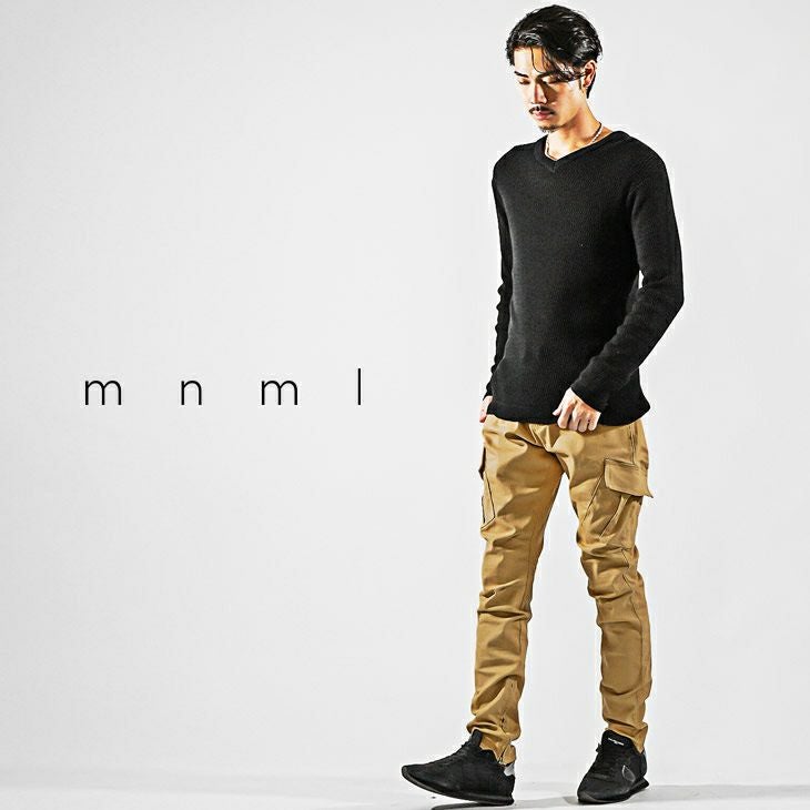 スキニーカーゴパンツ mnml