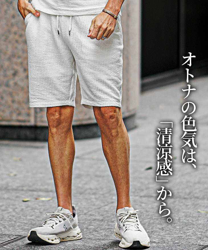 シアサッカーハーフパンツ(ssg5317a)(ssk677a)｜【公式】joker