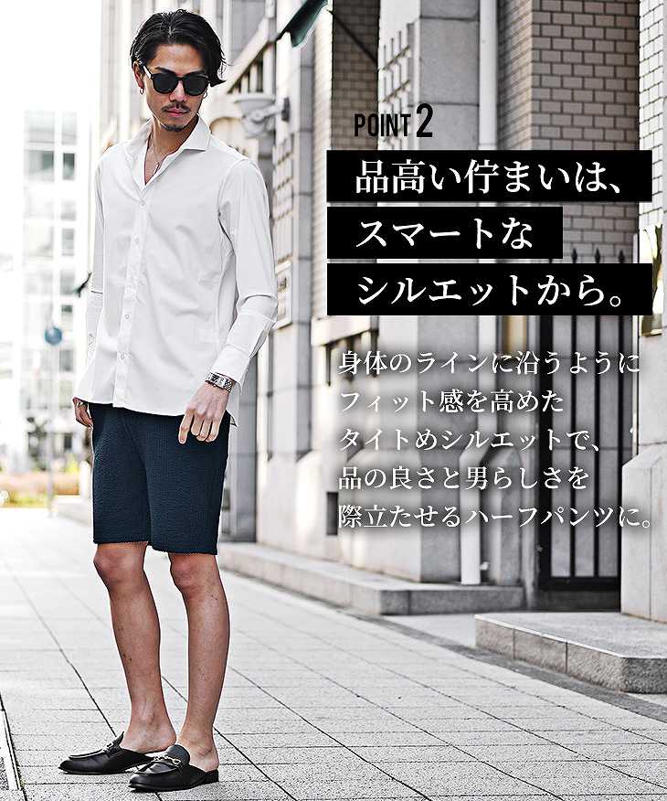 シアサッカーハーフパンツ(ssg5317a)(ssk677a)｜【公式】joker
