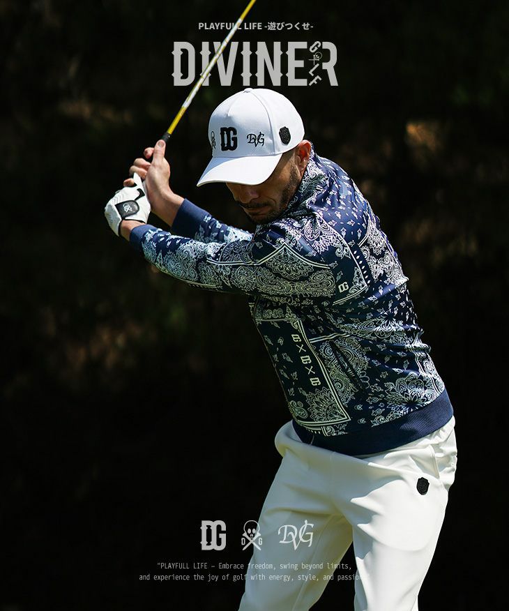 DIVINER GOLF（ディバイナーゴルフ）『ペイズリージャケット』｜【公式