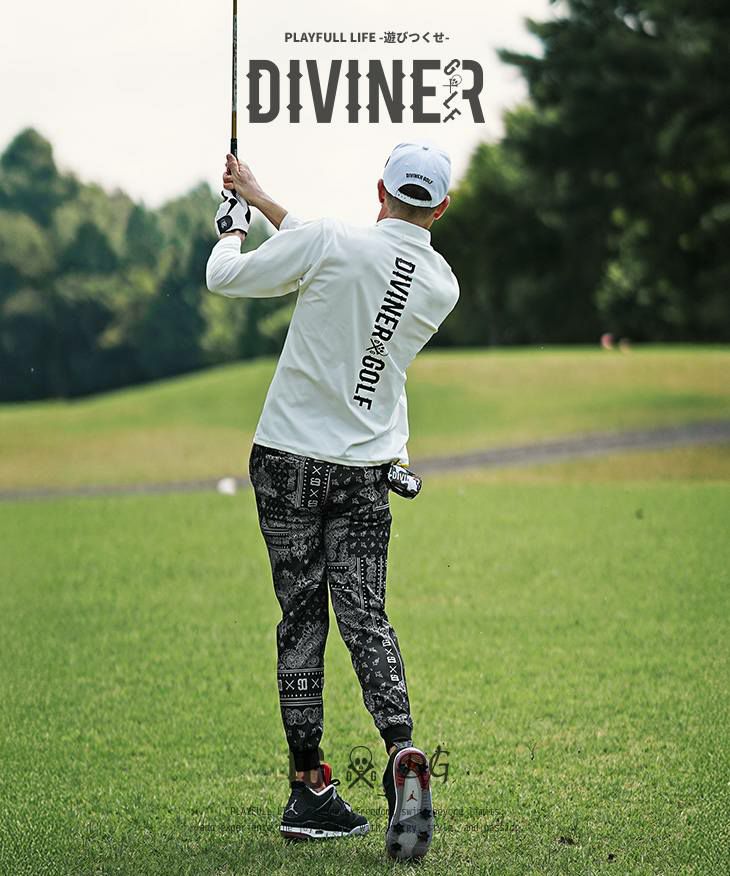 DIVINER GOLF（ディバイナーゴルフ）『ペイズリージョガーパンツ