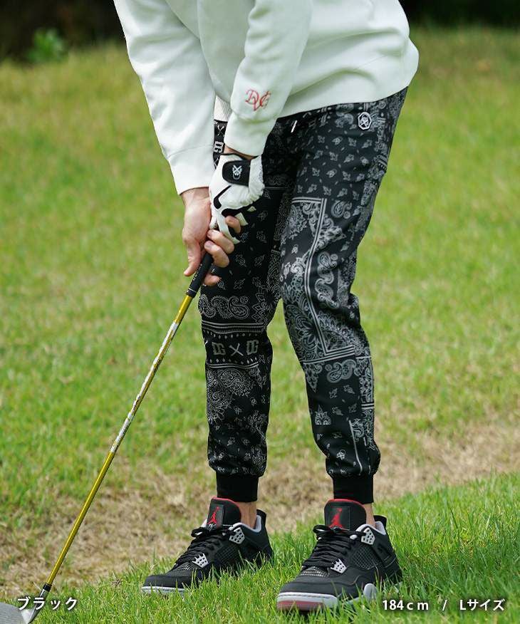 DIVINER GOLF（ディバイナーゴルフ）『ペイズリージョガーパンツ